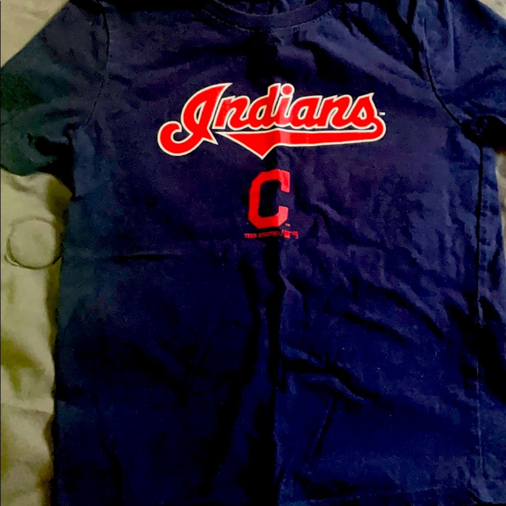 Toddler Indians baseball shirt